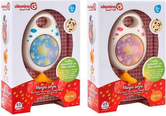 Globo Anhänger Spielzeug für Auto mit Musik Stars Rot