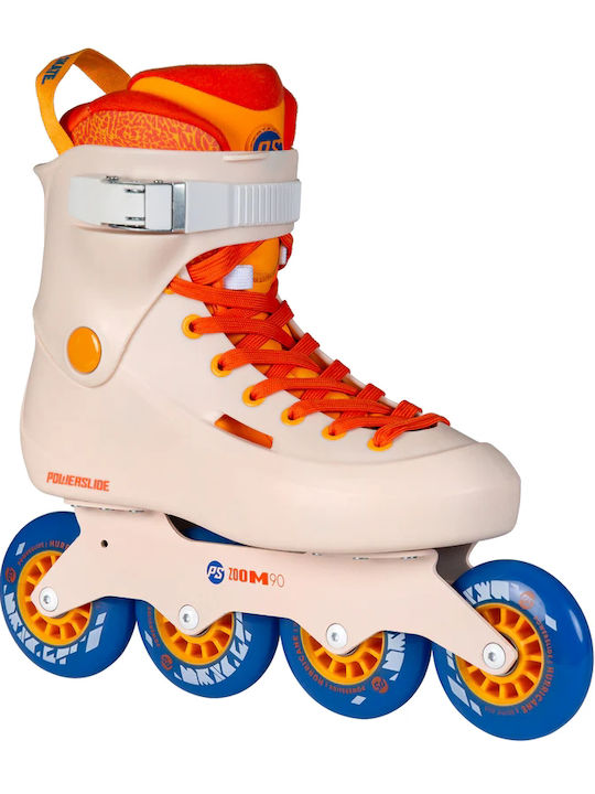 Powerslide Zoom Inline Rollers Beige Adults