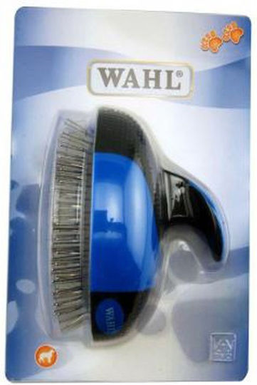 Wahl Professional Brush for Misc Hair Lengths for Coat Grooming Blue
