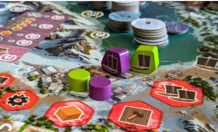 Настолна игра Saltfjord за 1-4 играчи 14+ години (EN) Aporta Games