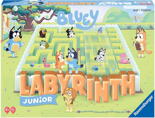 Επιτραπέζιο Παιχνίδι Bluey Labyrinth Junior για 2-4 Παίκτες 4+ Ετών (EN) Ravensburger