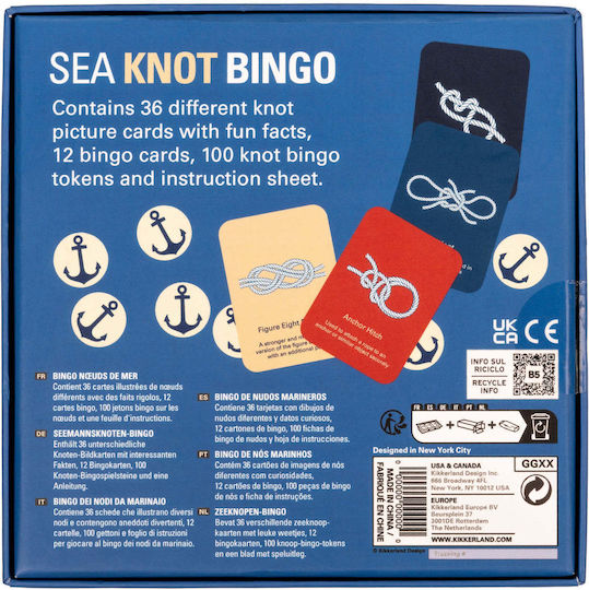 Brettspiel Sea Knot Bingo (EN) Kikkerland