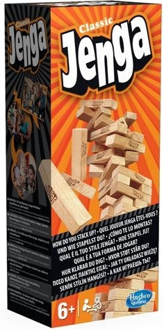 Επιτραπέζιο Παιχνίδι Jenga για 2-6 Παίκτες 6+ Ετών Hasbro