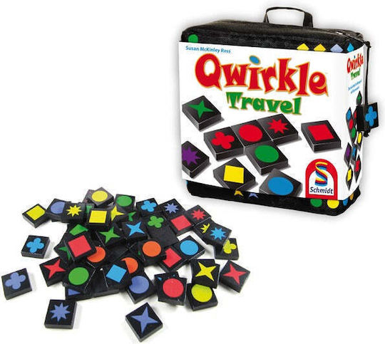 Επιτραπέζιο Παιχνίδι Qwirkle Travel για 2-4 Παίκτες 6+ Ετών (EN) Schmidt Spiele