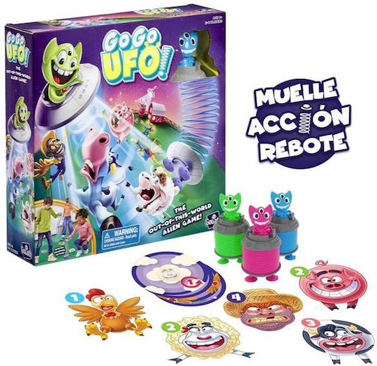 Board Game Go Go Ufo for 3-8 Players 13+ Years Old Goliath