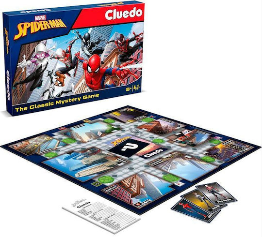 Board Game Cluedo: Spider-Man for 2-6 Players 8+ Years Old (EN) Winning Moves