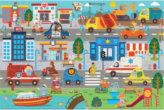 Puzzle pentru Copii pentru 3+ Ani 48buc Luna