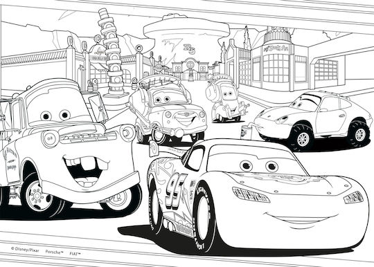 Детски Пъзел Cars за 3+ години+ Години 48бр Lisciani Giochi