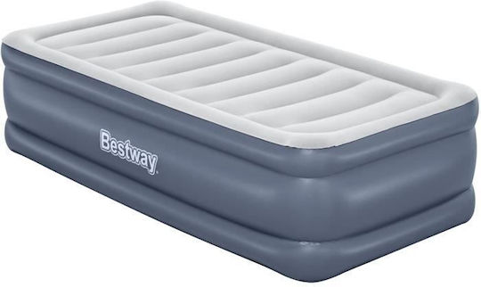 Bestway Aufblasbare Camping-Luftmatratze Einzel mit Integrierter Elektrischer Pumpe 191x97x51cm Blau