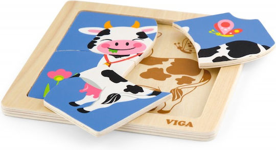 Kinderpuzzle 4pcs Viga Toys