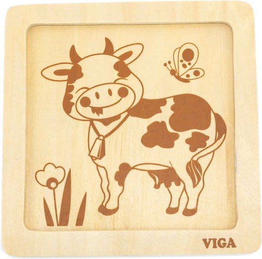 Kinderpuzzle 4pcs Viga Toys