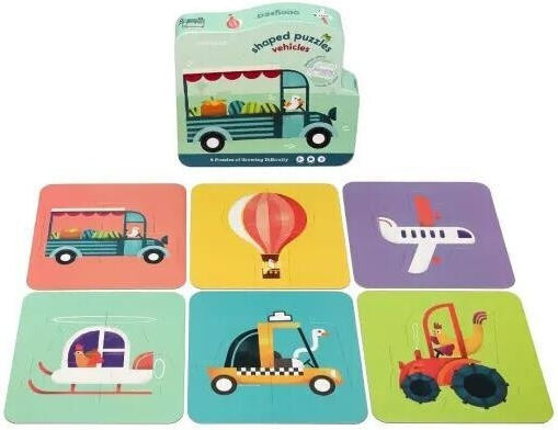Kids Puzzle Shaped, Vehicles for 2+ years+ Years 18pcs Oddy At Sea