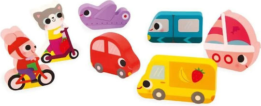 Janod puzzle-uri janod vehicule cu pene janod Pentru 2+