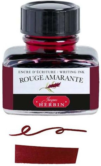 Jacques Herbin Ανταλλακτικό Μελάνι για Πένα Rouge Amarante 30ml