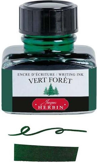 Jacques Herbin Ανταλλακτικό Μελάνι για Πένα Vert Foret 30ml