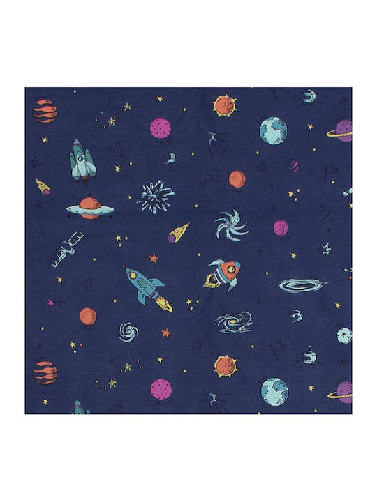 Dimcol Space Hässe-Kuscheldecke Blau 80x80cm.