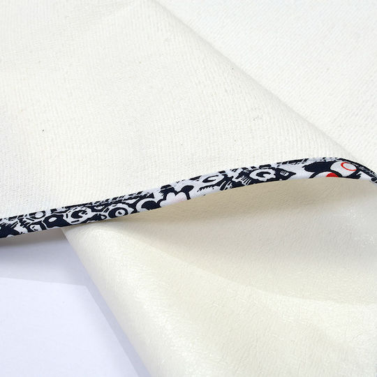 Dimcol Bebe Hässe-Wickeltuch White/navy Blue Weiß 50x80cm.
