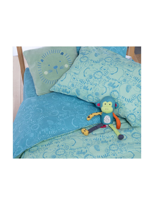 Nef-Nef Homeware Σετ Μονά Jungle 170x260cm Nef-Nef Homeware Σετ Μονά Jungle 170x260cm