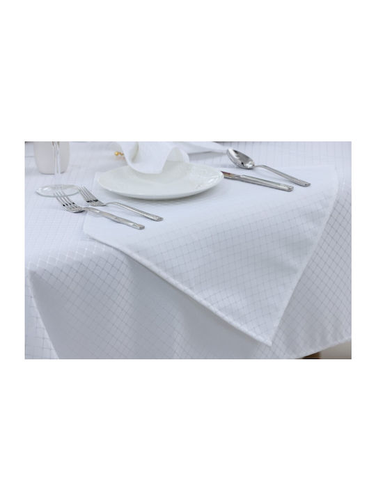 Liolios Home Τραπεζομάντηλο Σετ Ivory 160x220εκ.