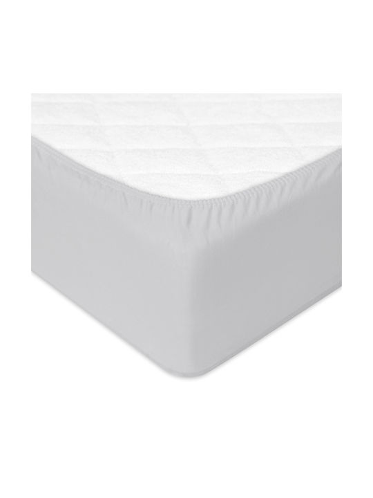 Matex Σεντόνι Μονό Βαμβακερό Grey 60x120cm