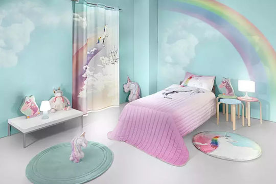 Saint Clair Bettwäsche-Set Einzel Baumwolle Ceros Flieder 170x250cm 2Stück