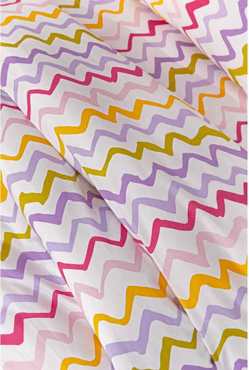 Guy Laroche Σετ Σεντόνια Μονά Βαμβακερά Pink 160x250cm 3τμχ