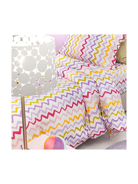Guy Laroche Bettwäsche-Set Einzel Baumwolle Pink 160x250cm 3Stück