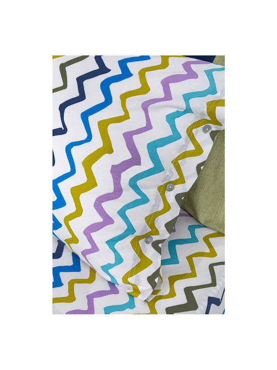 Guy Laroche Sheet Set Single Cotton Multi 160x250cm 1110030224016 3pcs