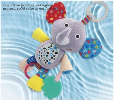Lazarid Pendant Toy for Cot with Music for 0++ Months