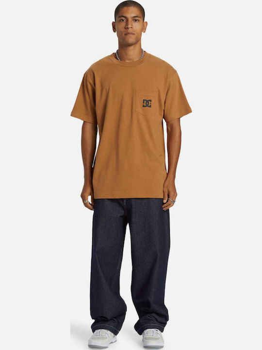Star Pocket T-shirt Brown