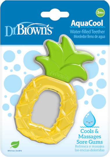 Dr. Brown's Teething Ring with Water made of Silicone for 3 m+