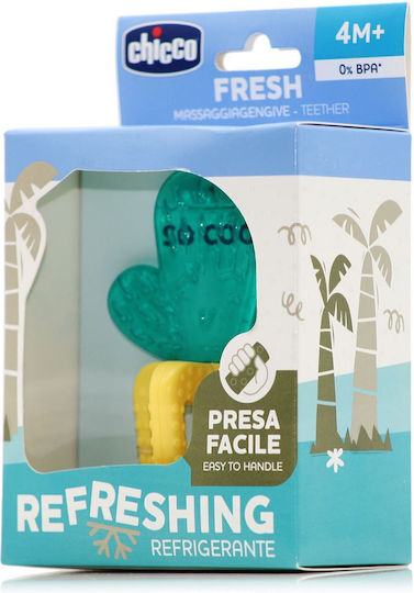 Chicco Teething Ring made of Silicone for 4 m+