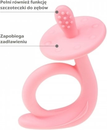 Akuku Inel Dentar Tip Melc Fără BPA Din Silicon Pentru 0 Luni+