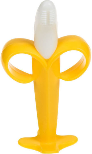 Nuby Banana Teething Ring from Silicone for 3 m+