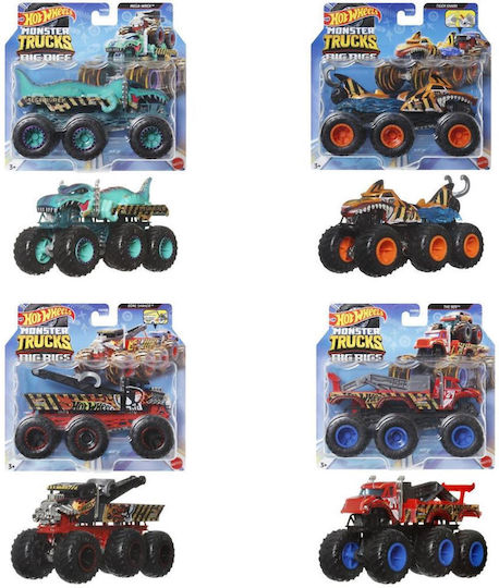 Hot Wheels Lastwagen Loco Punk Fahrzeug 1:64 Monstertrucks für 3+ Jahre Verschiedene Designs 1Stück