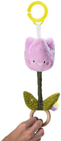 Taf Toys Spike Hedgehog Μασητική Κουδουνίστρα Οδοντοφυΐας από Ύφασμα για 0 m+