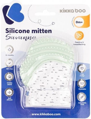 Kikka Boo Savanna Teething Glove BPA Free Silicone for 0 m+