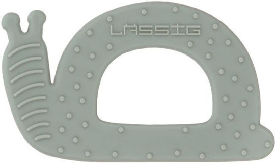 Laessig Snail Explorer Μασητικός Κρίκος Οδοντοφυΐας από Σιλικόνη για 0 m+
