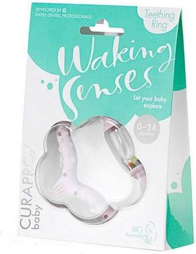 Curaprox Ring Teething Ring made of Silicone for 0 m+