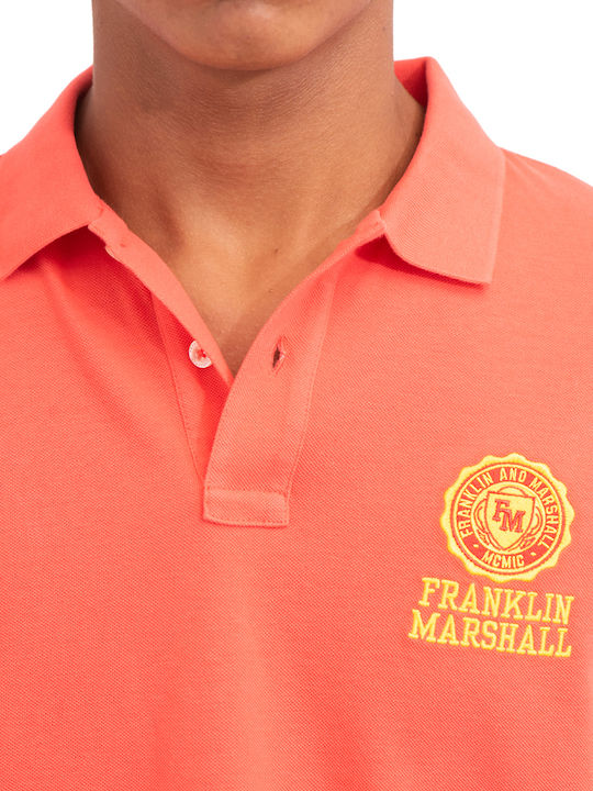 Polo Short Sleeve T-shirt Coral