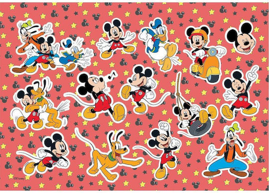 Must Mickey Zeichenblock 23x33 40 Blatt Selbstklebend
