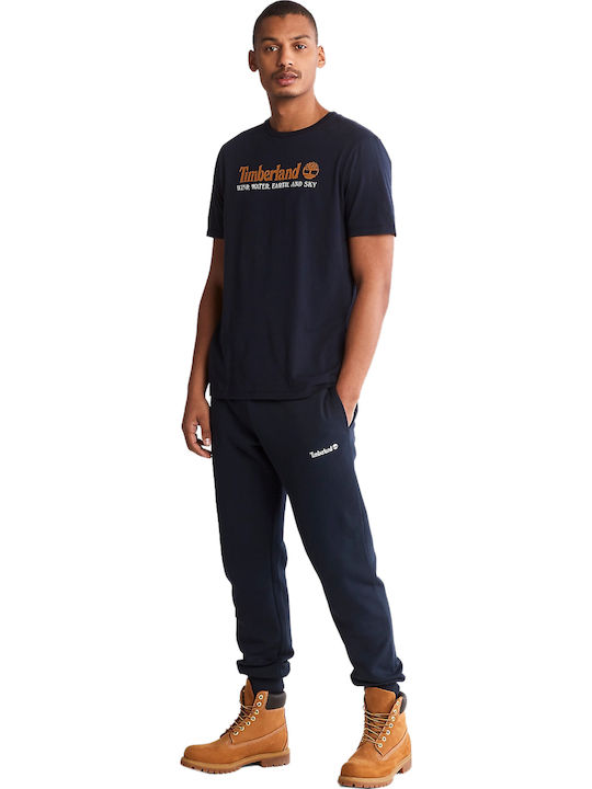 Wind Water Earth T-shirt Navy Μπλε