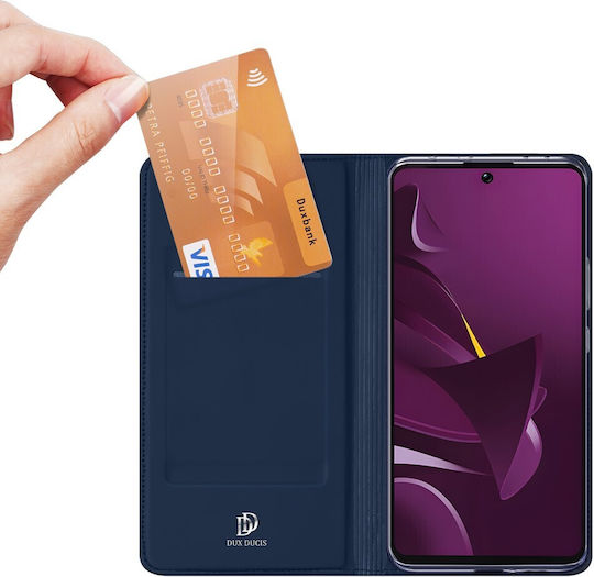 Dux Ducis Skin Pro Series Book Δερματίνης / Σιλικόνης Μπλε (Poco M7 Pro)