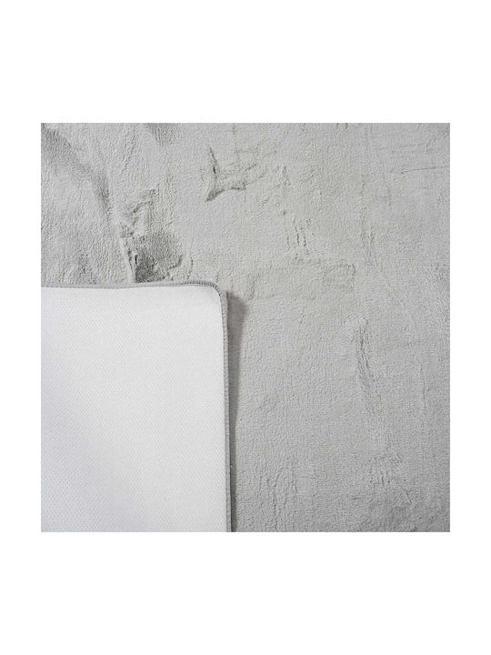 Polcarpet Rabbit Silver 80 Χαλί Διάδρομος Γούνινο Silver 80x150cm