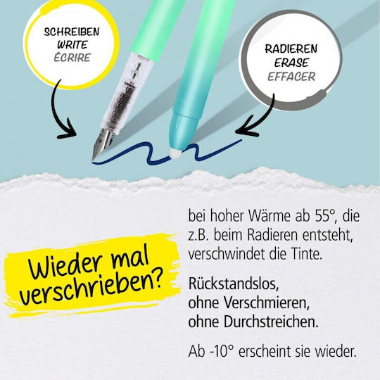 Online Füllfederhalter Medium mit Blauer Tintenfarbe