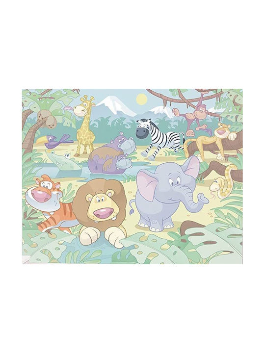 Walltastic Παιδική Ταπετσαρία Χάρτινη Jungle Safari Μ305xΥ248εκ.
