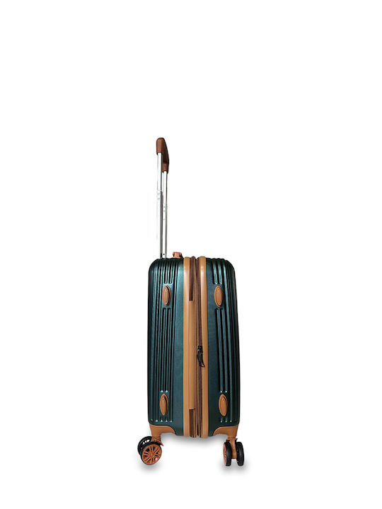 Cabin Travel Suitcase Green with 4 Wheels 01000510