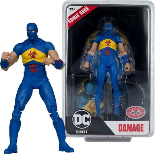 Action Figure Dc Direct: Damage (kingdom Come) By Todd Mcfarlane 18cm.