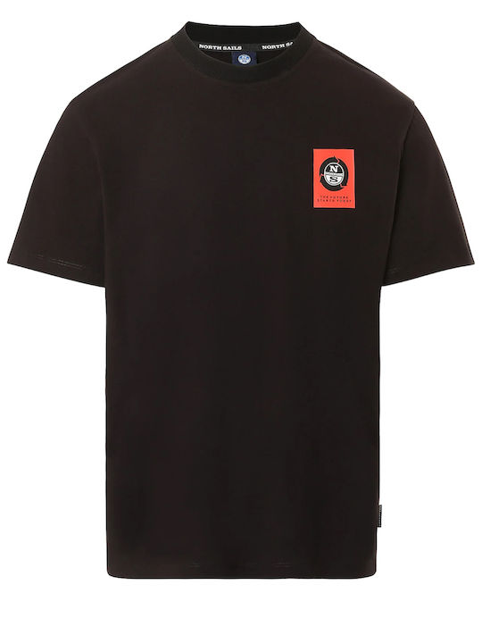 T-shirt Μαύρο