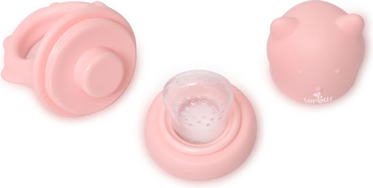 Lorelli Silicone Baby Feeder Fresh for 6+ months Pink